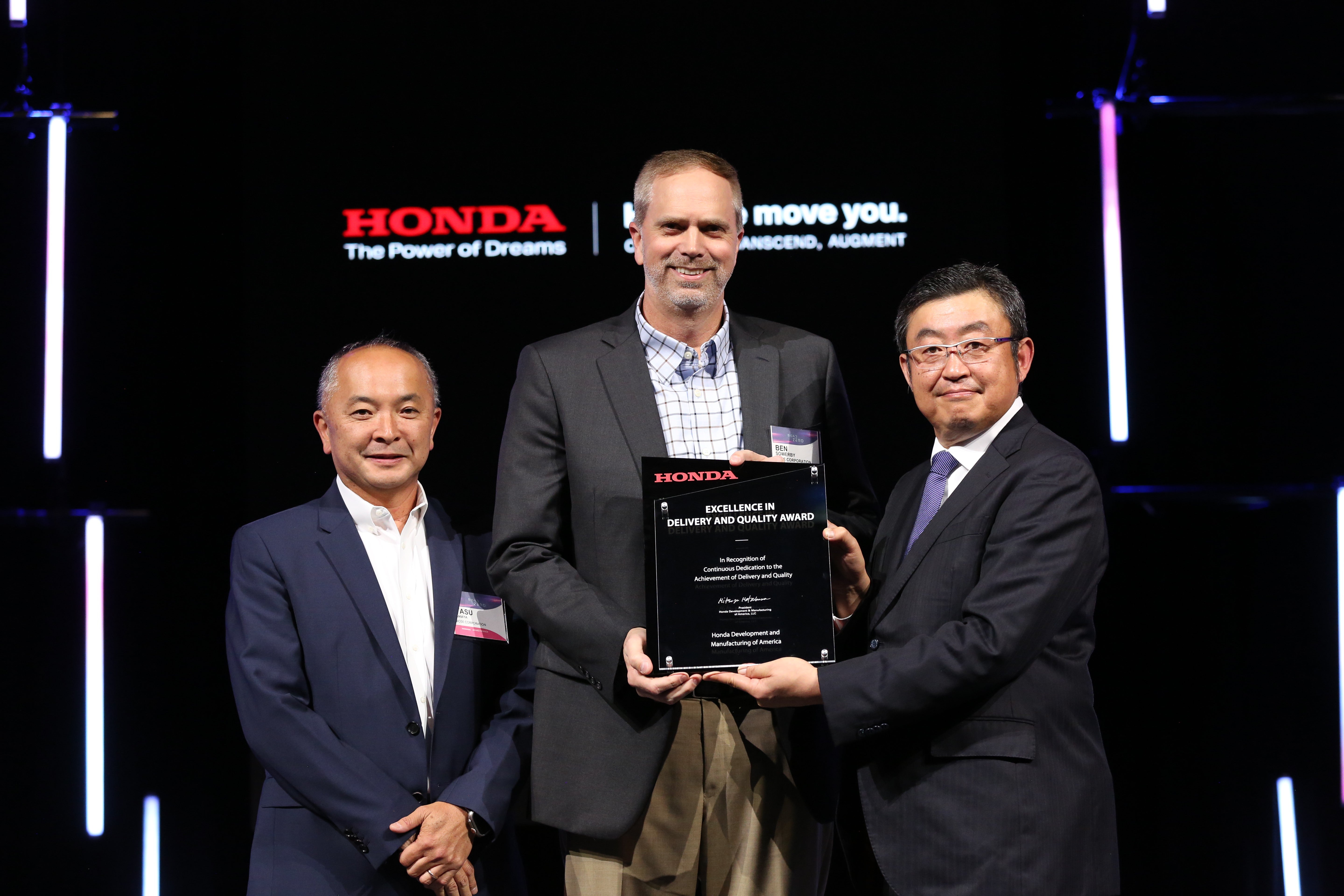 Bose Receives the 2024 Honda Supplier Delivery & Quality Award Bose